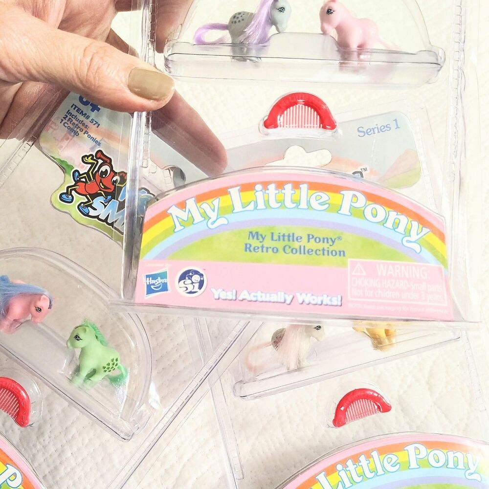Brand New Complete Set World's Smallest My Little Pony MLP SERIES 1 Sealed